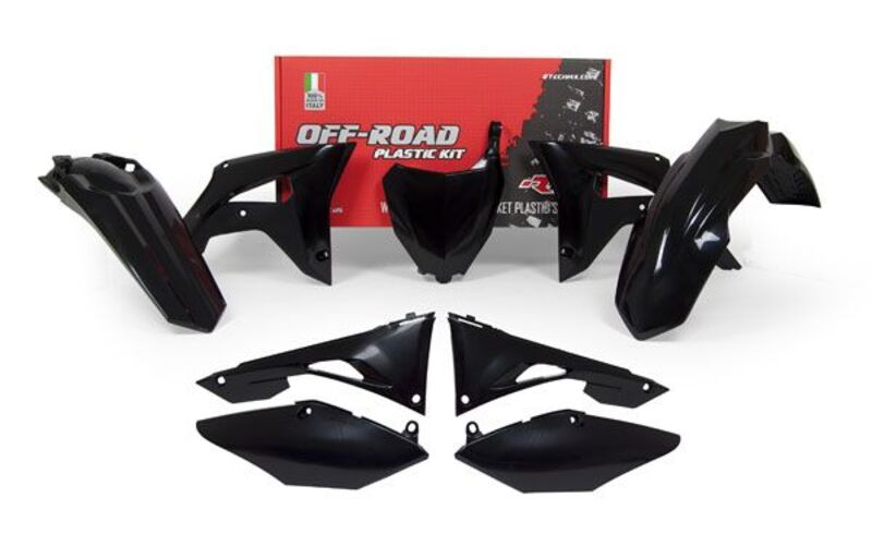 RTECH PLASTIC KIT 6 PCS, BLK