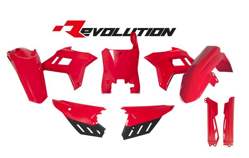 RTECH PLASTIC KIT 6 PCS, RED
