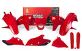 RTECH PLASTIC KIT 7 PCS, RED/BLK