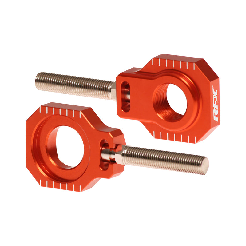 RFX PRO 2 REAR AXLE ADJUSTER BLOCKS, ORG