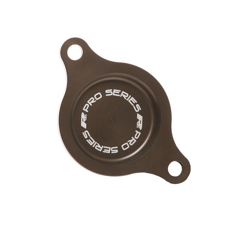 RFX PRO OIL FILTER COVER, GRY