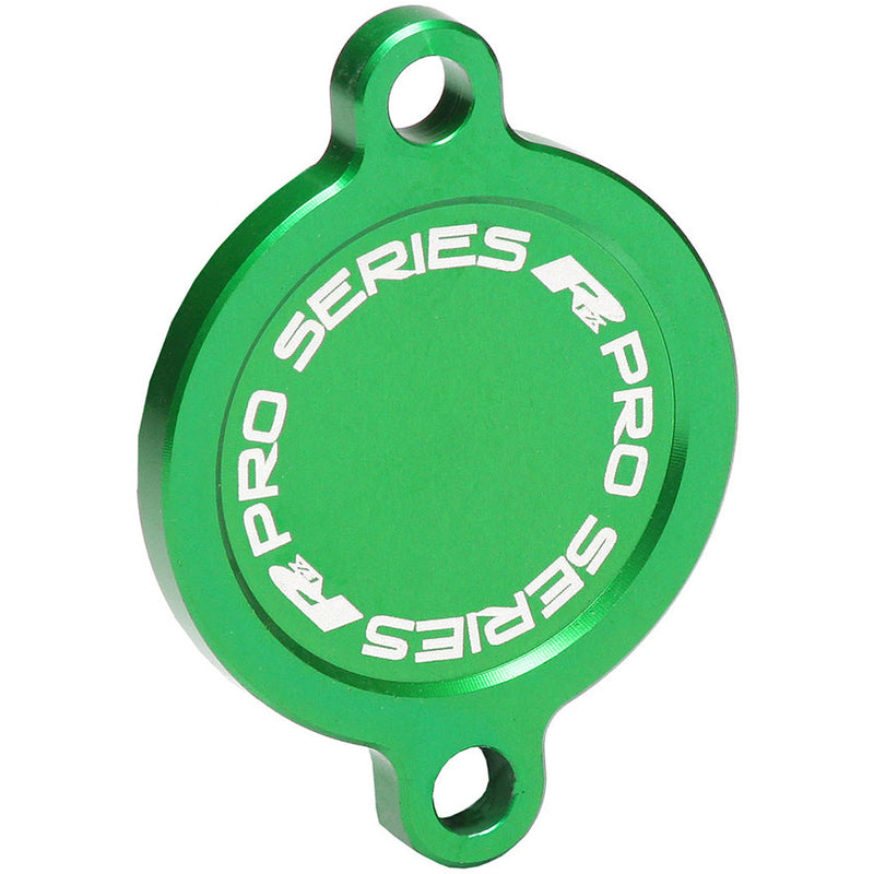 RFX PRO OIL FILTER COVER, GRN