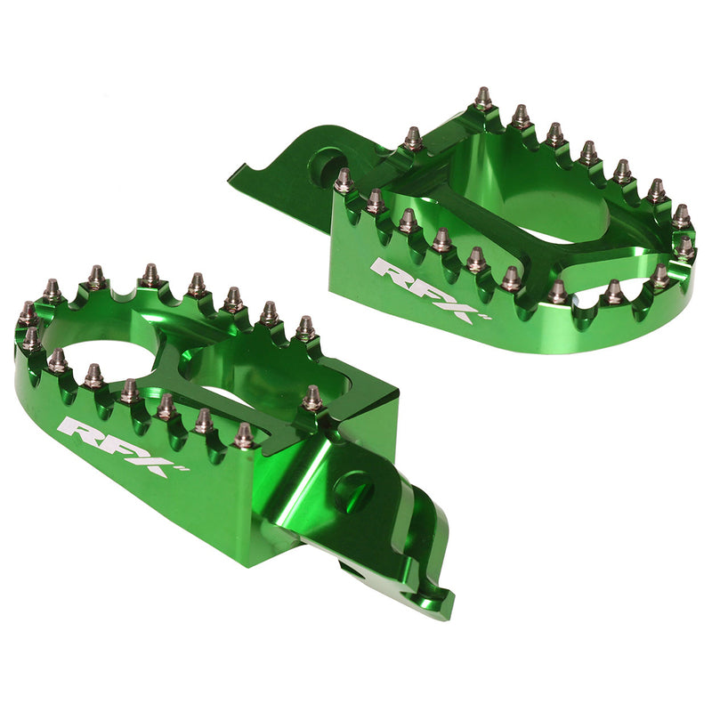 RFX PRO FOOTRESTS, GRN
