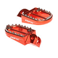 RFX PRO SHARK TEETH FOOTRESTS, ORG