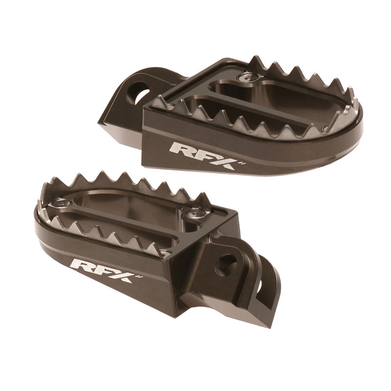 RFX PRO SHARK TEETH FOOTRESTS, MAG