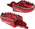 RFX PRO SHARK TEETH FOOTRESTS, RED