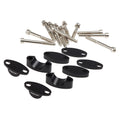 RFX RACE HANDLEBAR RISER KIT 22.2MM, BLK