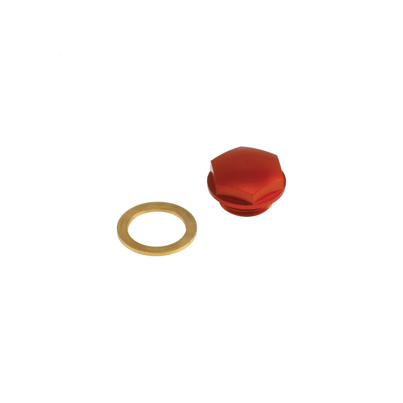 RFX RACE OIL FILLER PLUG, ORG