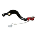 RFX PRO FLEXI-TIP BRAKE PEDAL, BLK/RED