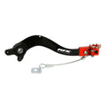 RFX PRO FLEXI-TIP BRAKE PEDAL, BLK/ORG