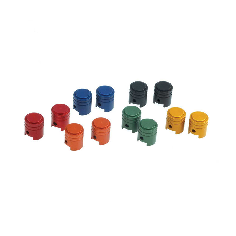 RFX SPORT PISTON VALVE CAPS 2PCS, ORG