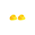 RFX SPORT VALVE RUBBER SEALS 2PCS, YEL