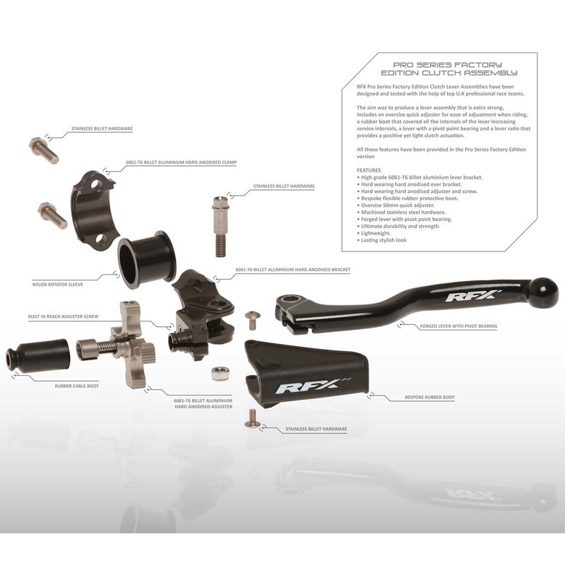 RFX PRO CL ASSEMBLY REPLC SCREW SET, SIL