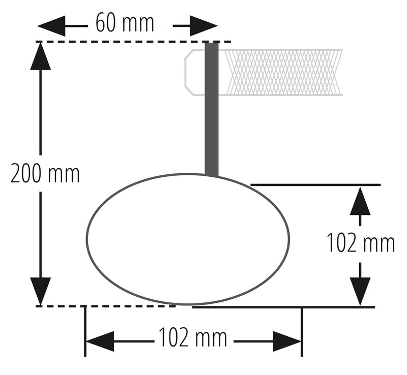 HIGHS MONTANA-RIM BAR END M.+INDICATOR