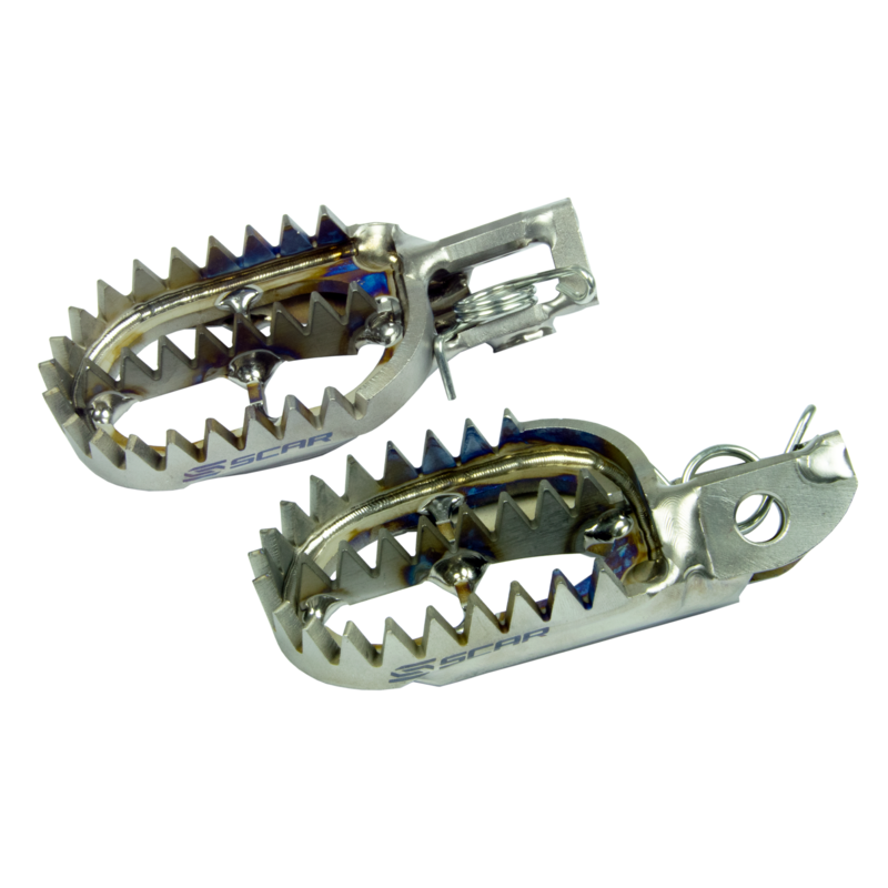 SCAR TITANIUM FOOTPEGS GRIPPER