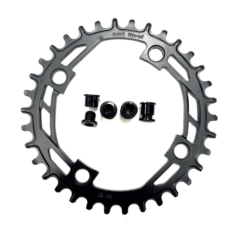 PROWH CHAINRING CHARM 4 SCREWS 34T