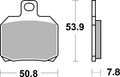BREMB BRAKE PADS 07BB20SP