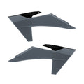 POLIS RADIATOR SCOOPS, BLK/GRY