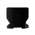 POLIS NUMBER PLATE, BLK/BLK