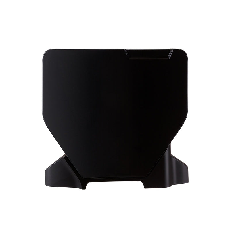 POLIS NUMBER PLATE, BLK/BLK