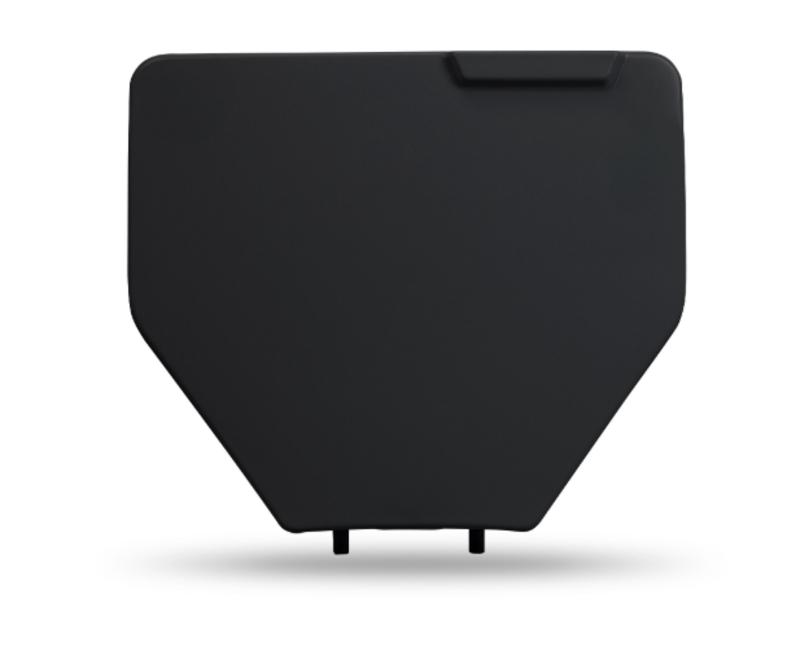 UFO FRONT NUMBER PLATE, BLK
