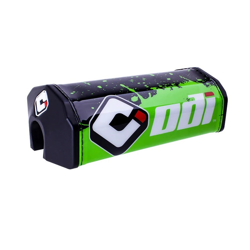ODI MX BAR MOUNT PAD-SPLATTER, GRN