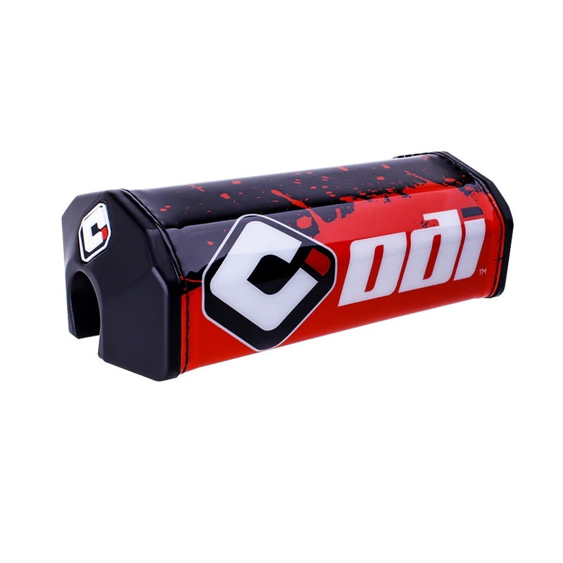 ODI MX BAR MOUNT PAD-SPLATTER, RED