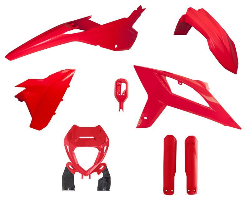 RTECH PLASTIC KIT 6 PCS, RED