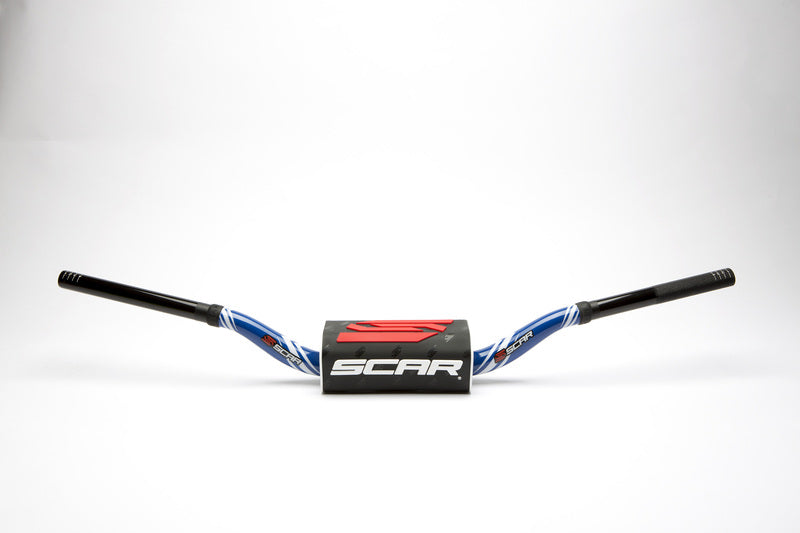 SCAR HANDLEBAR O2 LOW , BLU/BLK