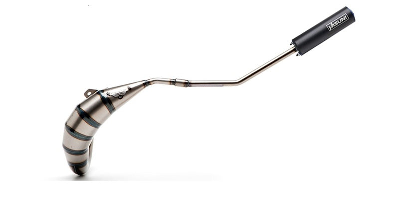 YASUN EXHAUST 2T CROSS HM, GLB/BLK