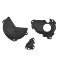 POLIS CLUTCH+IGNITION COVER KIT, BLK