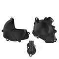 POLIS CLUTCH+IGNITION COVER KIT, BLK