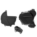 POLIS CLUTCH+IGNITION COVER KIT, BLK
