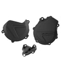 POLIS CLUTCH+IGNITION COVER KIT, BLK