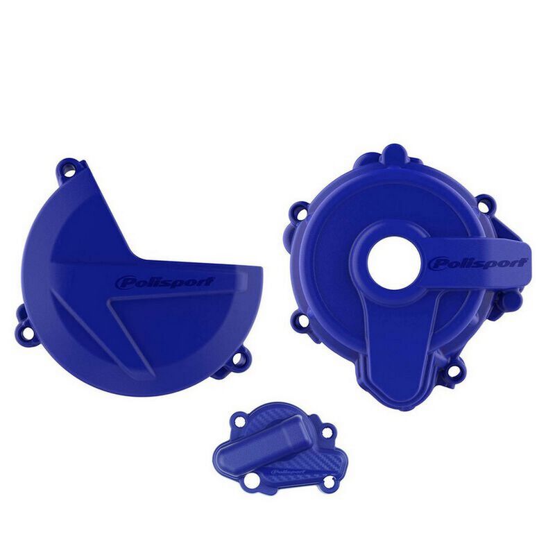 POLIS CLUTCH+IGNITION COVER KIT, BLU