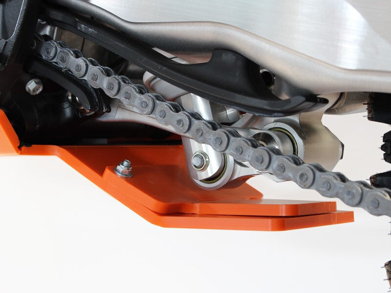 AXP SKID PLATE XTREM HDPE 8MM, ORG
