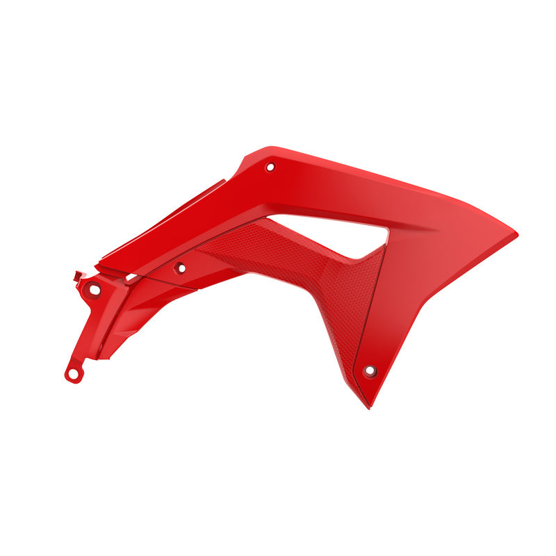 POLIS RADIATOR SCOOPS, RED