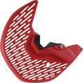 POLIS DISC & BOTTOM FORK PROTECTOR, RED