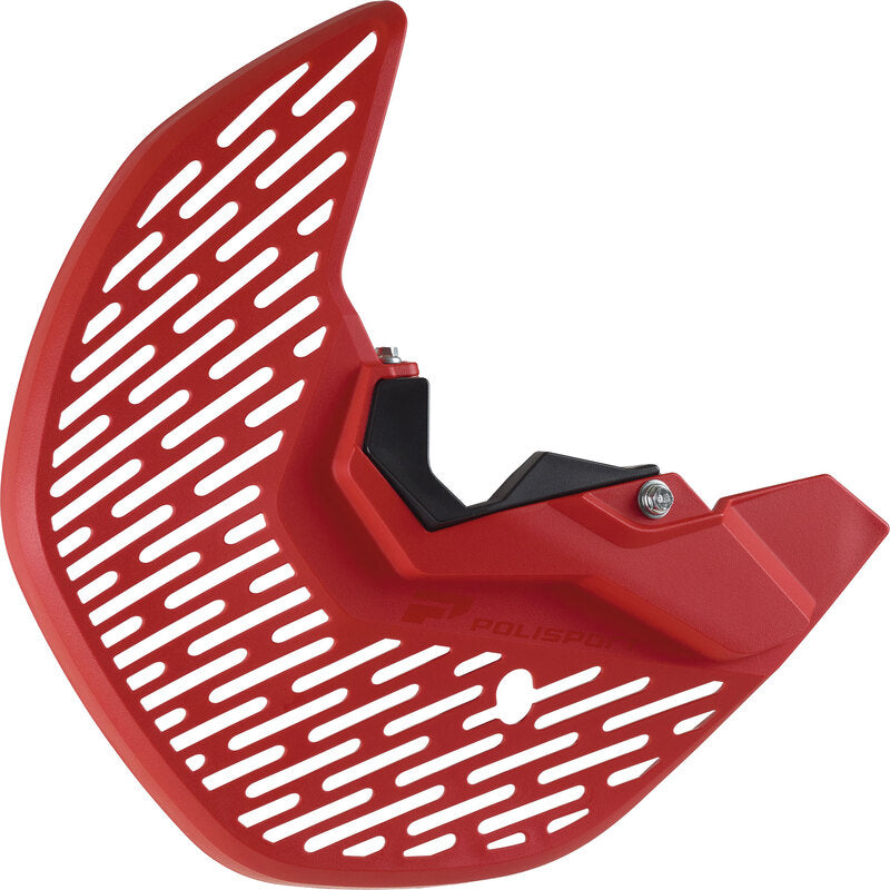 POLIS DISC & BOTTOM FORK PROTECTOR, RED