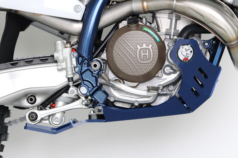 AXP SKID PLATE XTREM HDPE 8MM, BLU
