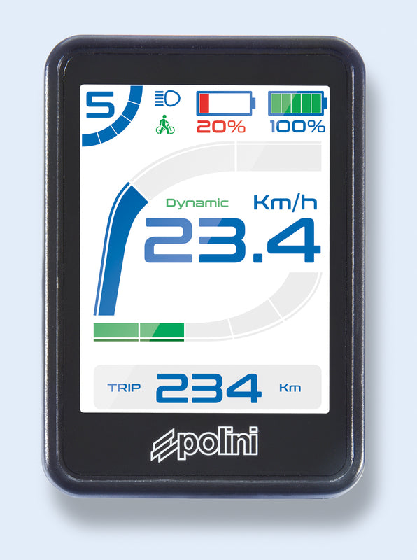 POLIN EBIKE DISPLAY E-P3+ TFT EVO