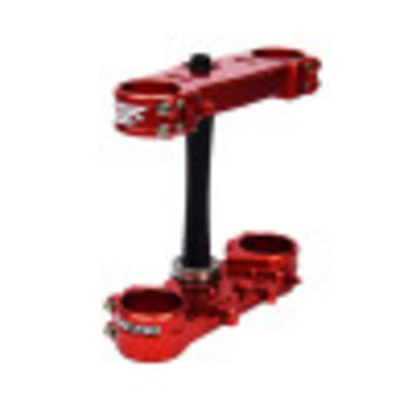 SCAR TRIPLE CLAMPS, RED