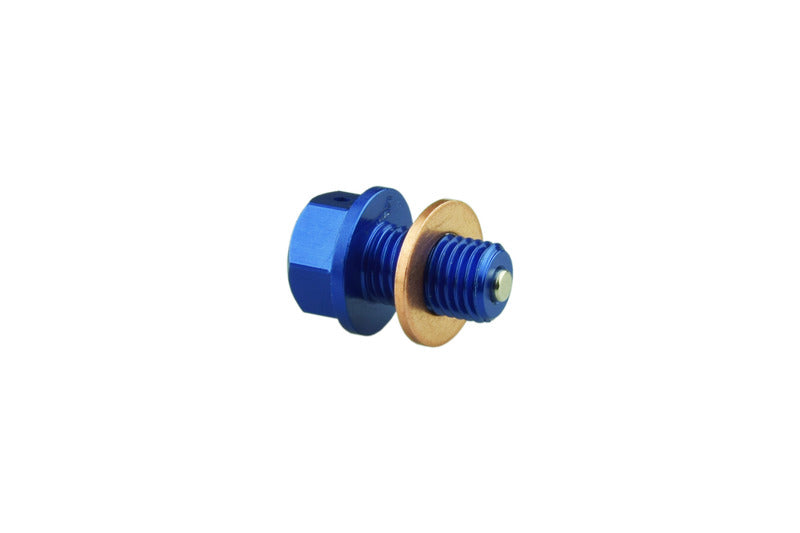 SCAR MAGNETIC OIL DRAIN PLUG, BLU