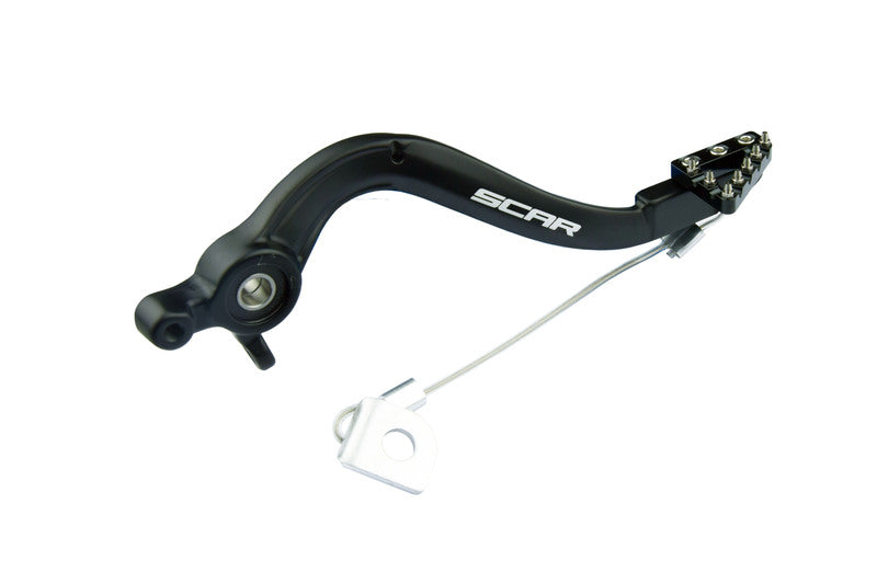 SCAR REAR BRAKE PEDAL, BLK