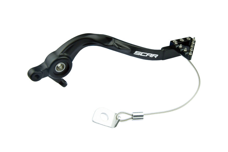 SCAR REAR BRAKE PEDAL, BLK