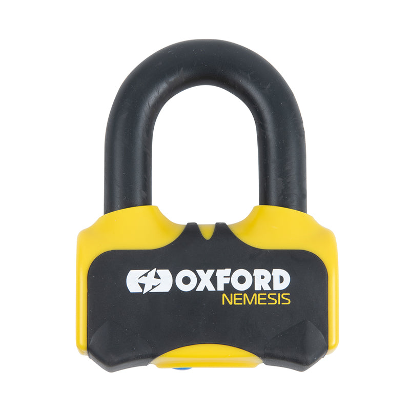 OXFOR DISC LOCKS NEMESIS 16MM YELLOW