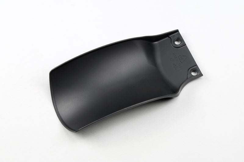 UFO REAR SHOCK MUD PLATE, BLK