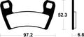 TECNI BRAKE PADS MO4470 SINTER METAL