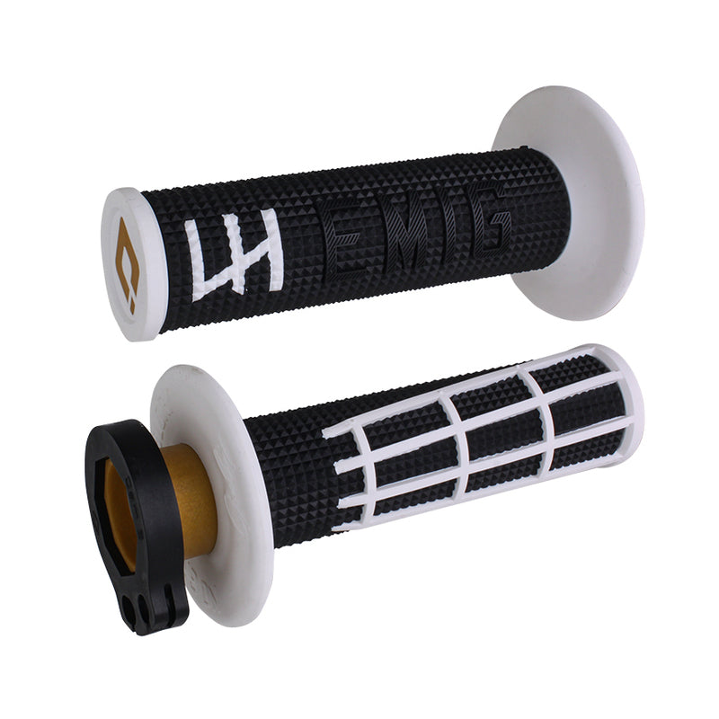 ODI EMIG 2.0 - V2 LOCK-ON GRIP, BLK/WHT