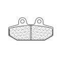 CLBRA BRAKE PADS 1270RX3 SINTER METAL